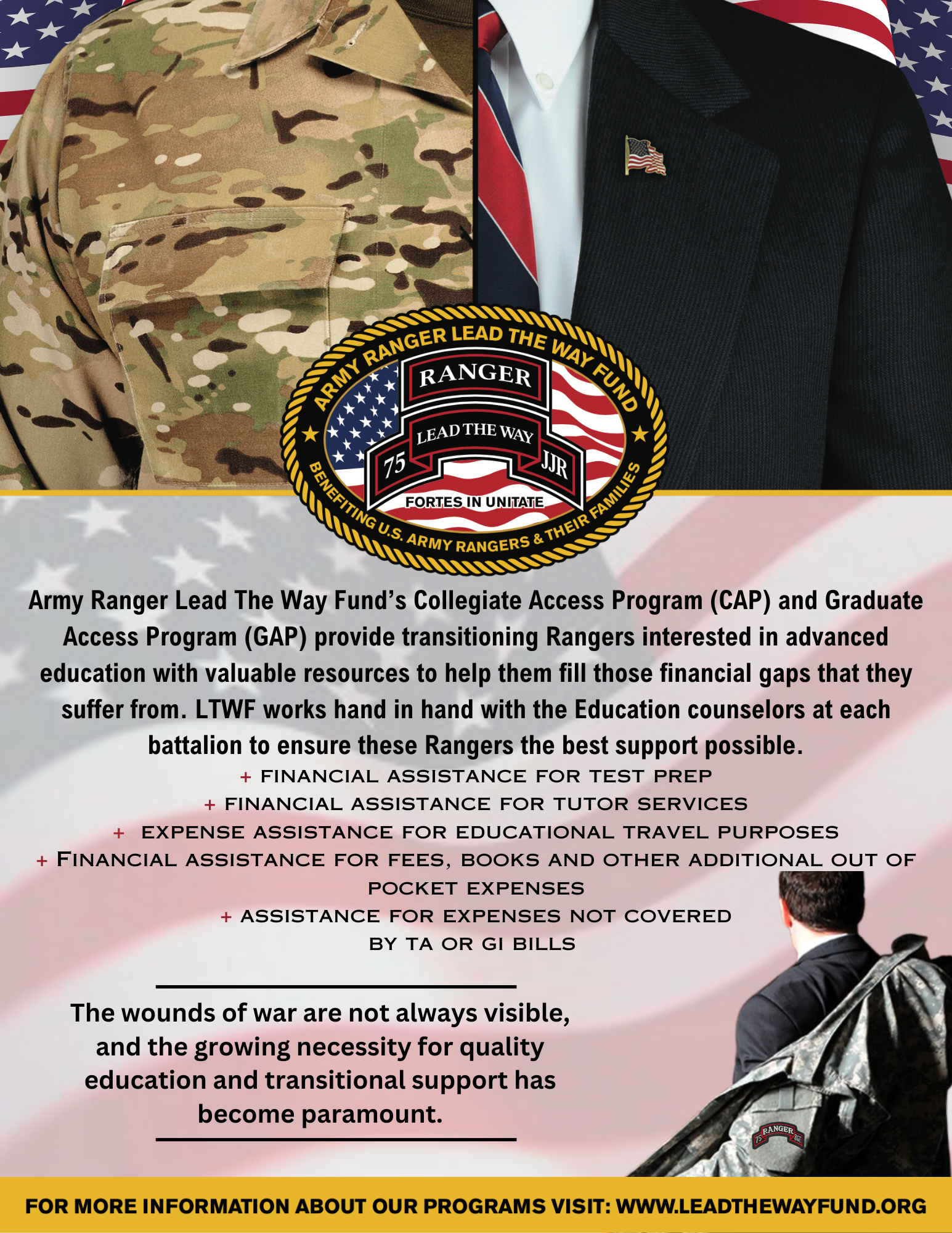 One Time Donation  Army Ranger Lead the Way Fund